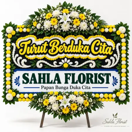 Papan Bunga Duka Pondok Melati